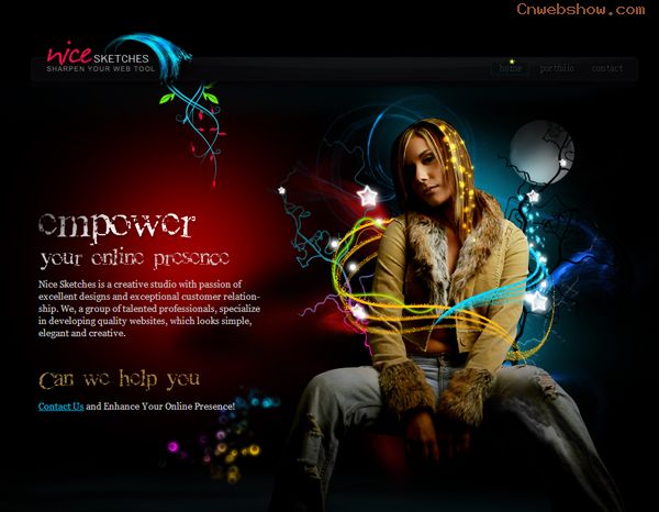 ɫͷ׵<a href=http://www.cnwebshow.com target=_blank class=infotextkey>ҳ</a>