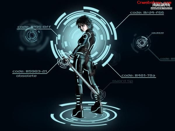 <a href=http://www.cnwebshow.com/http://www.cnwebshow.com/edu/photoshop/ target=_blank class=infotextkey>Photoshop</a>ϳѤؼЧ:Tron廭_webjx.com