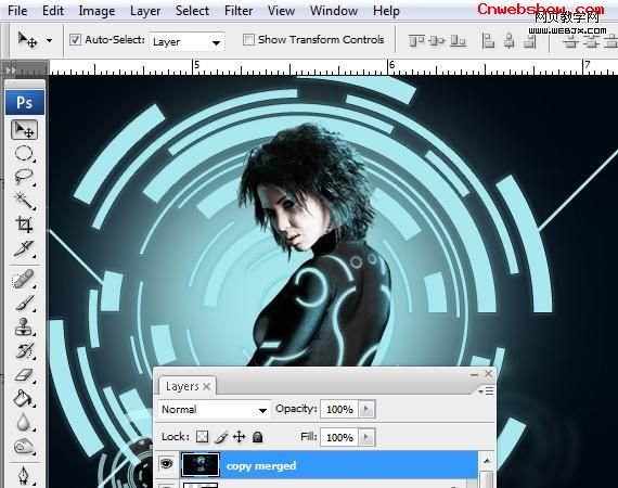 <a href=http://www.cnwebshow.com/http://www.cnwebshow.com/edu/photoshop/ target=_blank class=infotextkey>Photoshop</a>ϳѤؼЧ:Tron廭_webjx.com