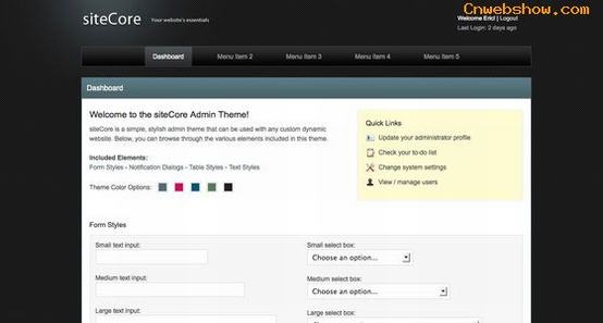 Admin Page Design Inspirations