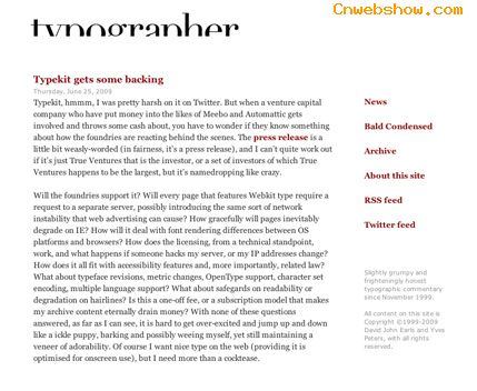 <a href=http://www.cnwebshow.com target=_blank class=infotextkey>ҳ</a>ͣtypographer