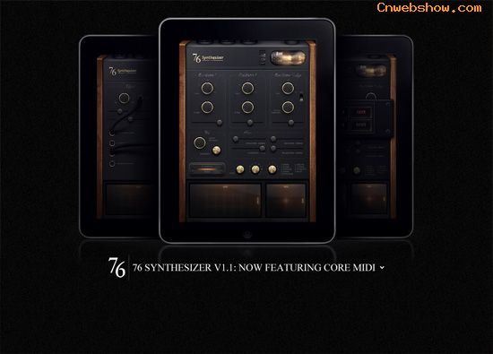  3йiOS App<a href=http://www.cnwebshow.com target=_blank class=infotextkey>ҳ</a>2: 76 Synthesizer