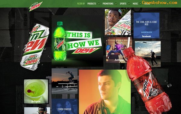 <a href=http://www.cnwebshow.com target=_blank class=infotextkey>վ</a>The New MountainDew.com