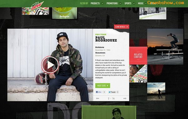 <a href=http://www.cnwebshow.com target=_blank class=infotextkey>վ</a>The New MountainDew.com