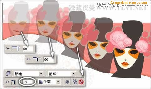 CorelDRAW设计创意风格的脸谱和艺术字教程,PS教程