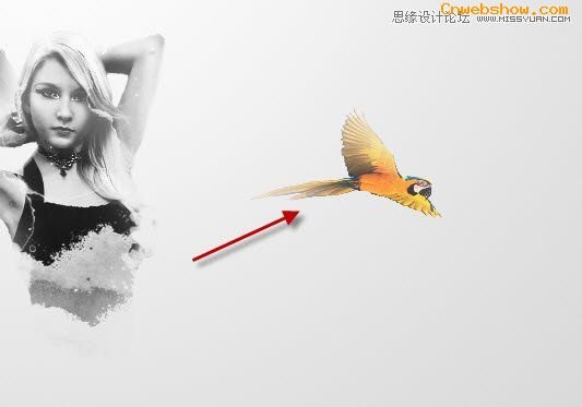 <a href=http://www.cnwebshow.com/http://www.cnwebshow.com/edu/photoshop/ target=_blank class=infotextkey>Photoshop</a>合成抽象风格的人物插画教程,PS教程