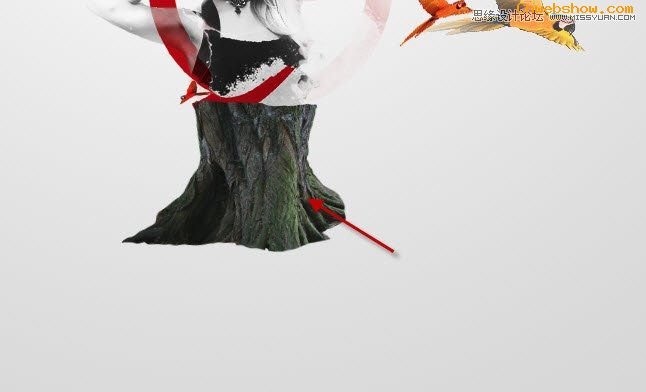<a href=http://www.cnwebshow.com/http://www.cnwebshow.com/edu/photoshop/ target=_blank class=infotextkey>Photoshop</a>合成抽象风格的人物插画教程,PS教程