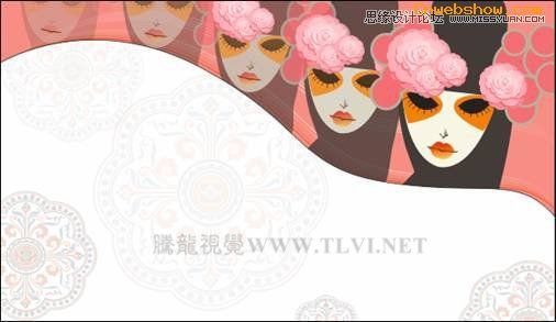 CorelDRAW设计创意风格的脸谱和艺术字教程,PS教程