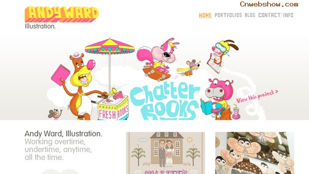AndyWard Portfolio Design