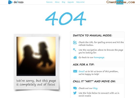 20 Creative Examples of 404 Website Pages