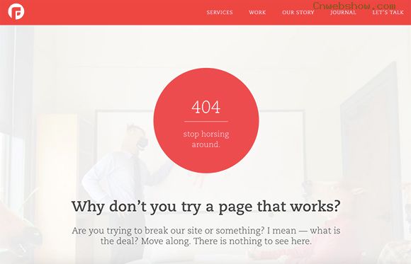 20 Creative Examples of 404 Website Pages