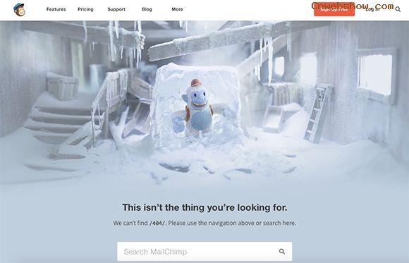 20 Creative Examples of 404 Website Pages