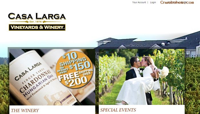 casa larga vineyards winery website