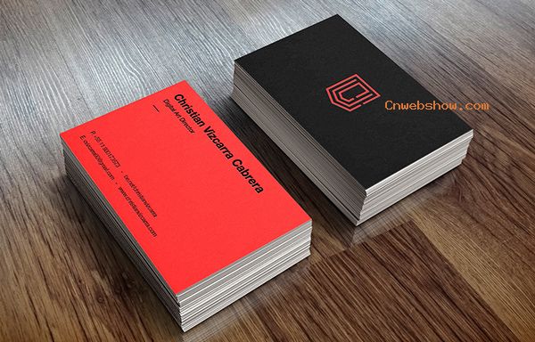 Christian Vizcarra Bran Business Card