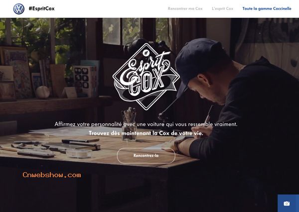 30 New Examples of Responsive Websites with Big Background - 22