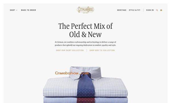 30 New Examples of Responsive Websites with Big Background - 11