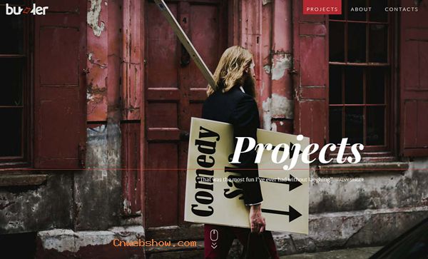 30 New Examples of Responsive Websites with Big Background - 6