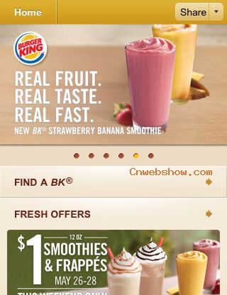 Mobile Web Design Examples For Inspiration