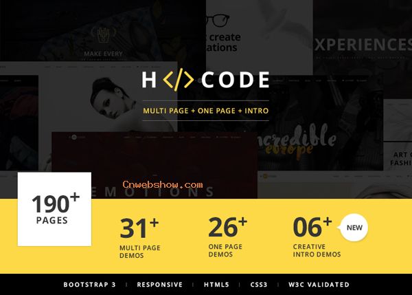 HTML5 Websites Design Websites: 25 New Examples - 18