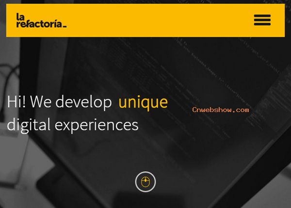 HTML5 Websites Design Websites: 25 New Examples - 9