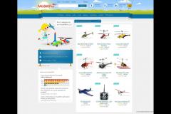 捷克直升飞机模型网站设计欣赏