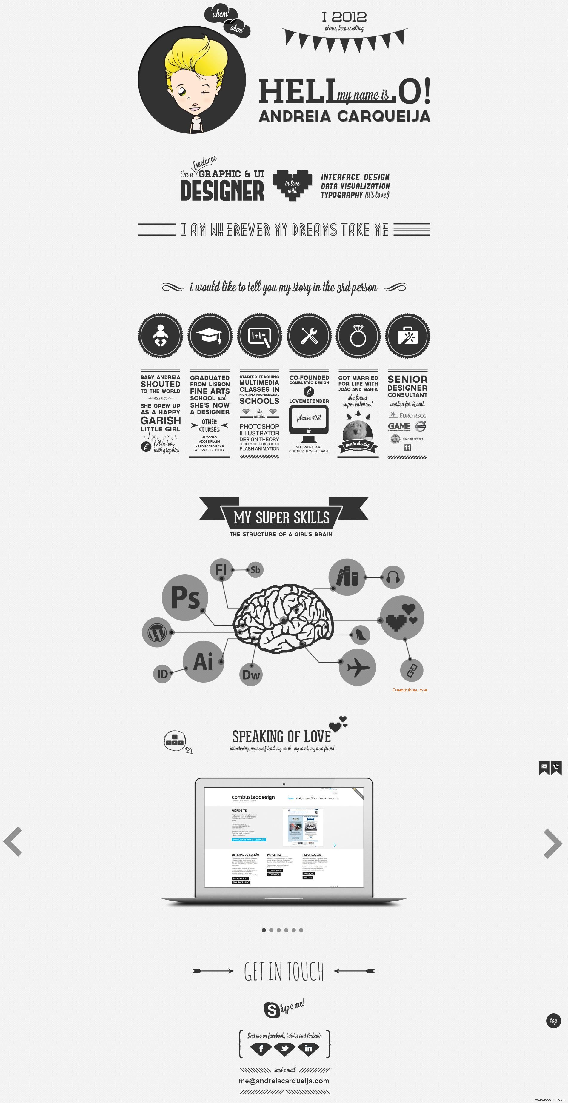 ����Andreia Carqueija���ʦ���˹ٷ���վ�����ã��ҵ�������Andreia Carqueija������һ������ְҵ�ߵ�ͼ�κ�UI���ʦ�����㾫��<a href=http://www.cnwebshow.com target=_blank class=infotextkey><a href=http://www.cnwebshow.com target=_blank class=infotextkey>��ҳ����</a></a>,ŷ��<a href=http://www.cnwebshow.com target=_blank class=infotextkey>��ҳ���</a>����,ŷ����վ�������,�й������