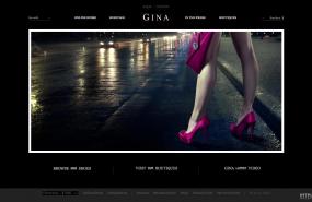 欧美设计师GINA作品展示网站设计欣赏