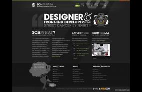 美国网页设计师sohtanaka个人网站设计欣赏