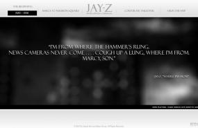 新Jay-Z黑人HipHop说唱网站设计欣赏
