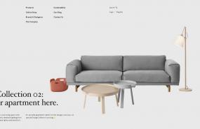 澳大利亚家具家居设计机构网站设计