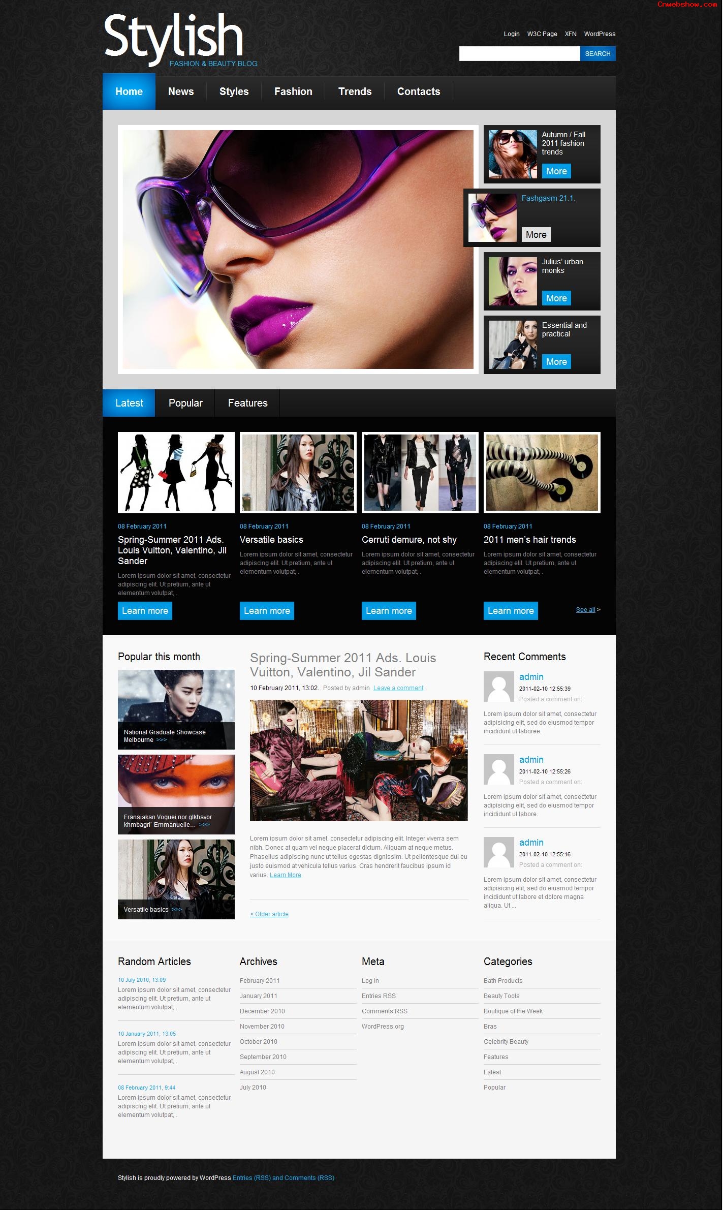 <a href=http://www.cnwebshow.com target=_blank class=infotextkey>ҳ</a>,CNWEBSHOW.COM,ʱ,,װ˾,ʱз,,ɫ,װ,STYLISH