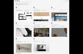 网页Web交互设计师作品展示网站设计