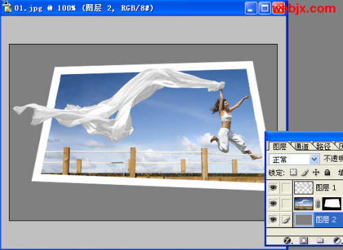 Photoshop��ͼ��ϰ���ɳ���Ƭ������Ч��