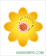 Photoshop制作儿童卡通鲜花文字