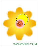 Photoshop制作儿童卡通鲜花文字