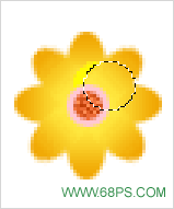Photoshop制作儿童卡通鲜花文字