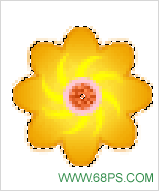 Photoshop制作儿童卡通鲜花文字