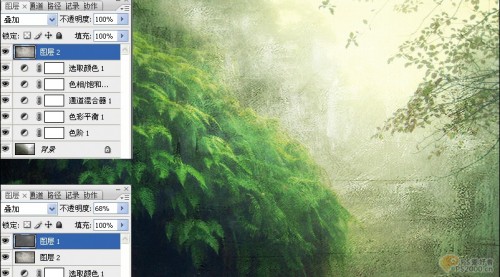 PhotoshopϳɵɫΪ羰⾳_й