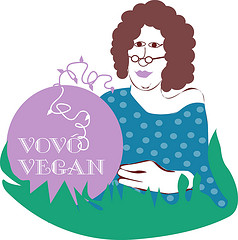 vov�� vegan, concorrendo no blog para nova vov��