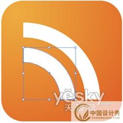 Illustrator绘制RSS图标按钮_中国设计秀推荐