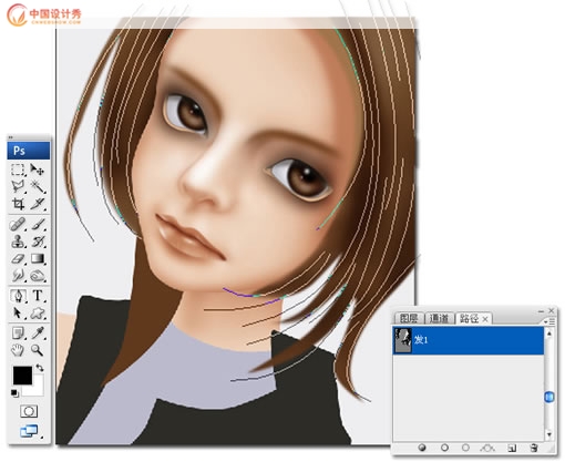 ��Photoshop���ͷ����ϸ����