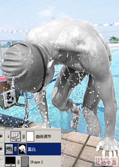 ����Photoshop�������ĳɡ�ˮ�ˡ�