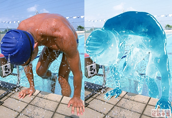 ����Photoshop�������ĳɡ�ˮ�ˡ�