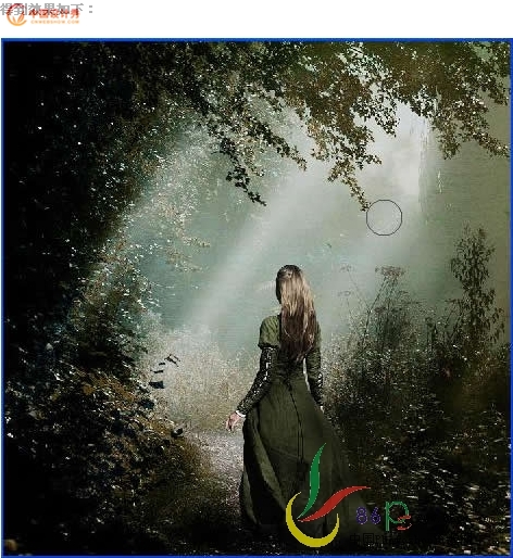 Photoshop����ϳ�ɭ����Ĺ���Ч��