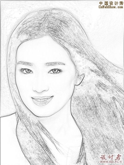 ������Photoshop����ƬתΪ�ڰ����軭