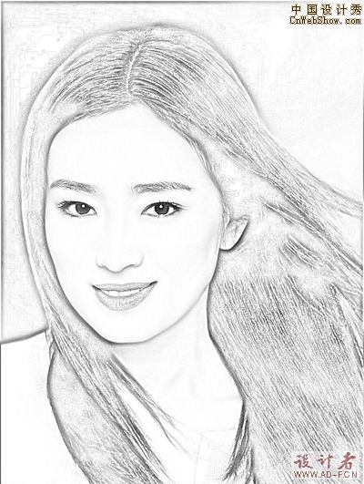 ������Photoshop����ƬתΪ�ڰ����軭