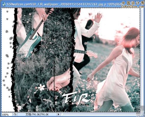 Photoshop������ɫ��������Ƭ��Ч